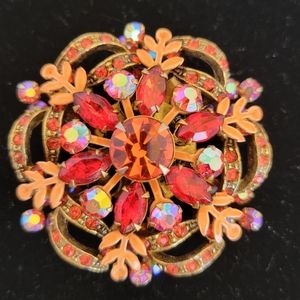 Vintage Rhinestone Brooch
